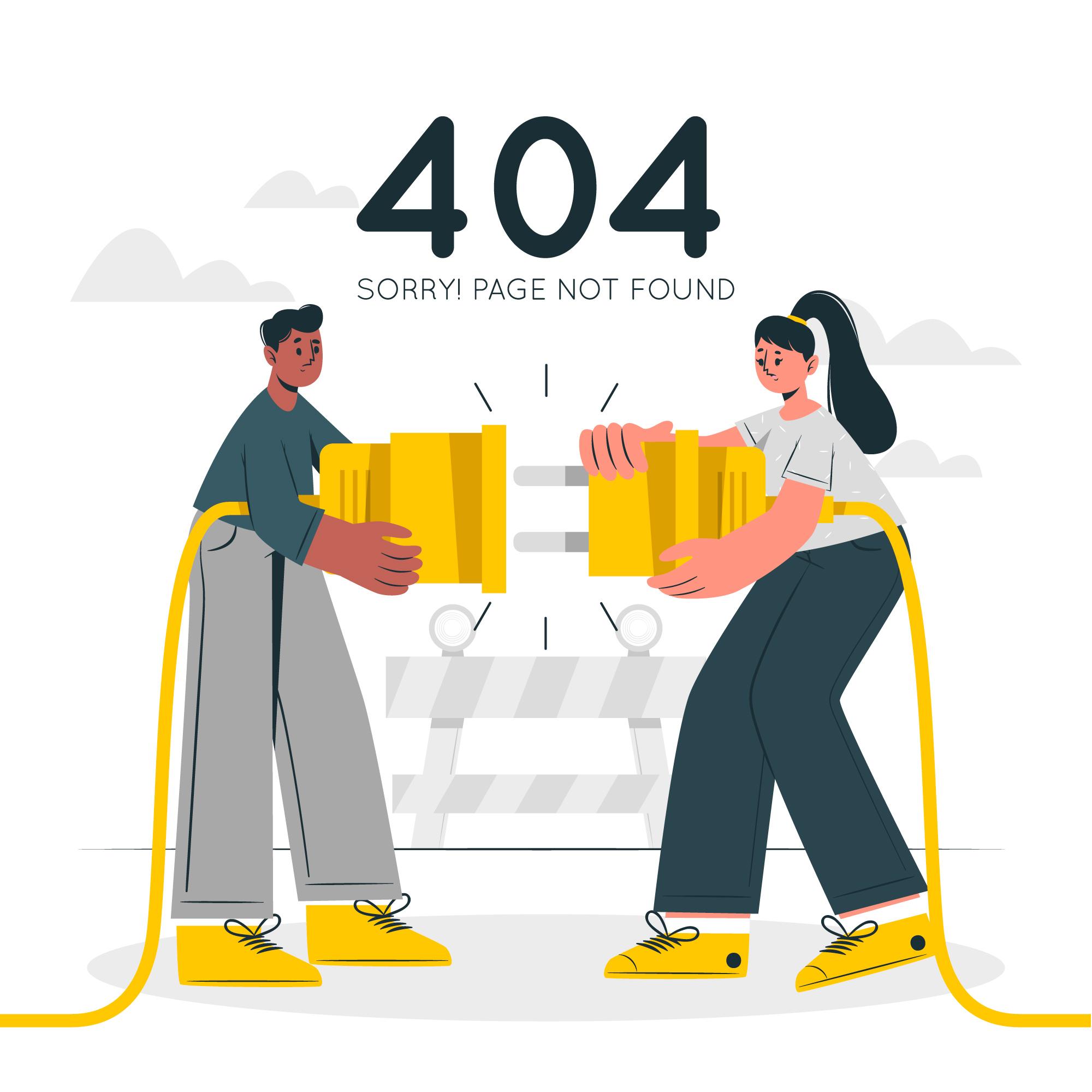 Product not found illustration